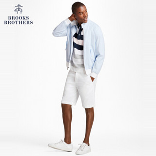 Brooks Brothers/布克兄弟男士棉质百慕大休闲短裤 1001-白色 38