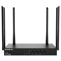 Tenda 腾达 W18E 双频1200M 企业级千兆无线路由器 WI-FI 5（802.11ac）黑色