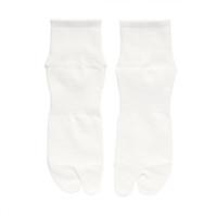 無印良品 MUJI 無印良品  男式 合脚直角 日式短布袜 米白色 25-27cm