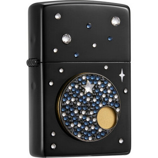 ZIPPO 之宝 ZCBEC-214 星动夜 打火机套装 2件套(打火机+项链)