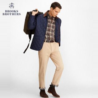 Brooks Brothers/布克兄弟男士19秋新品钻石纹保暖翻领外套 4004-藏青色 M