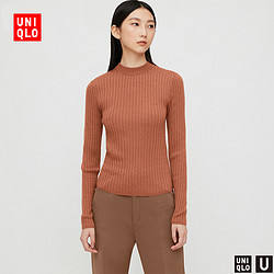 UNIQLO 优衣库 432730 女士圆领针织衫