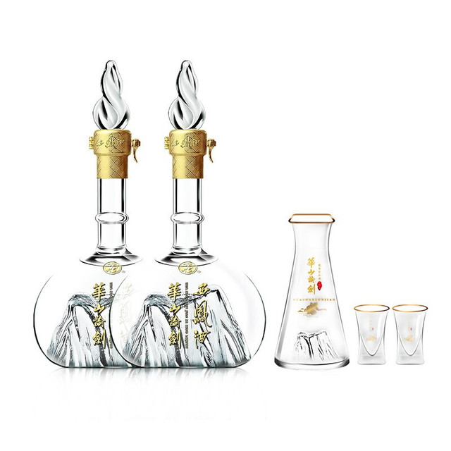 西凤酒 华山论剑20年 52度 500ml*2瓶 礼盒装