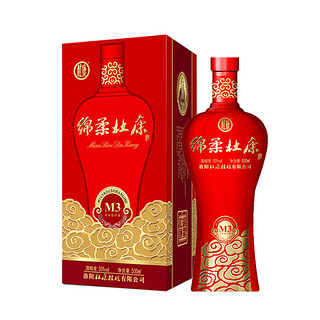 杜康 绵柔 M3 50%vol 浓香型白酒 500ml*6瓶 整箱装