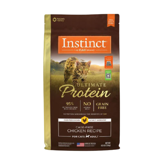 京东百亿补贴：Instinct 百利 高蛋白系列 鸡肉成猫猫粮 4.5kg