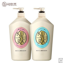 KUYURA 可悠然 香氛美肌沐浴露套装（欣怡幽香1000ml+恬静清香1000ml） *2件