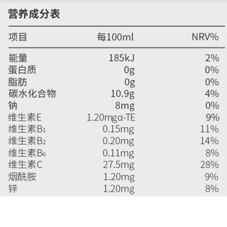 元气森林 满分 微气泡水 西柚味 380ml*12瓶