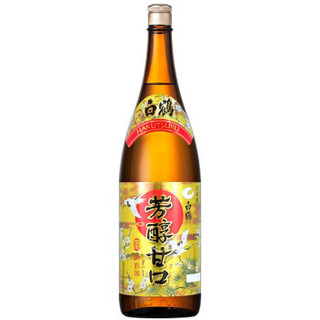 白鹤清酒日本原装进口芳醇甘口清酒1.8L *5件