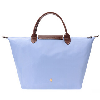 LONGCHAMP 珑骧 LE PLIAGE系列 女士织物饺子包 1623 089 A30 薄雾蓝 中号