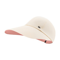 蕉下 弯檐鸭舌帽棒球帽休闲户外防晒遮阳帽男女通用情侣帽子 2021双面防晒鸭舌帽-浅米黄/石竹粉