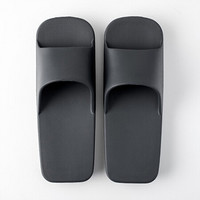 MUJI 無印良品 室内用浴室拖鞋（男女通用） 炭灰色 M 23.5-25cm