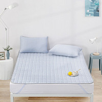 水星家纺 床垫床褥子加厚软垫四季保护垫可折叠床垫子 Merycool凉感抗菌床垫120×195cm
