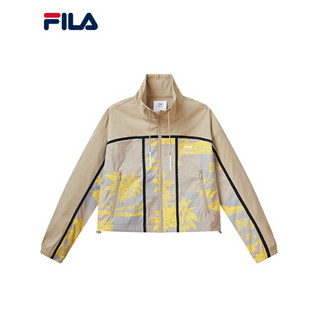 FILA X 3.1 Phillip Lim 斐乐联名女士梭织上衣2021年春季新款外套 浅棕-BG 155/76A/XS