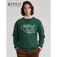 Ralph Lauren/拉夫劳伦男装 2020年秋季起绒布图案运动衫12811 301-绿色 S