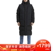 彪马 PUMA 黑标 男子 Layer Down Coat 运动 羽绒服 598317 01黑色 S码