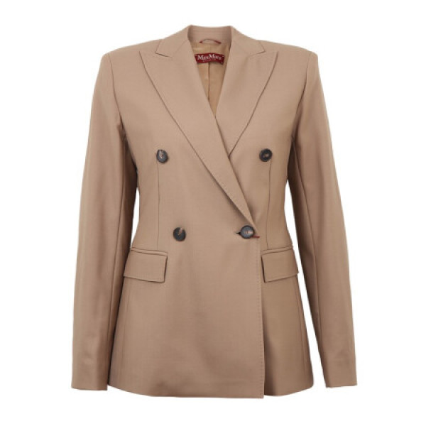 商品max mara 麦丝玛拉 20秋冬 女士 驼色西装外套 60460309 001 38码