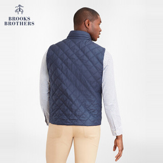 Brooks Brothers/布克兄弟男士秋新品钻石纹保暖立领马甲 4004-藏青色 XS