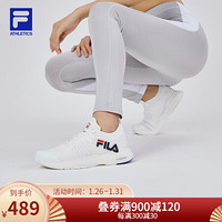 FILA ATHLETICS 斐乐 MIND 3 女健身2020秋季新款训练鞋柔软透气运动鞋 明亮白-WT 40