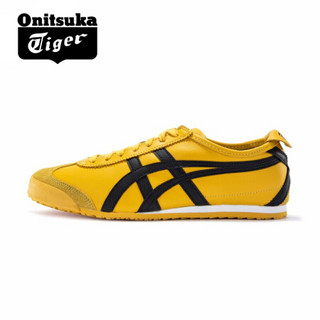 Onitsuka Tiger/鬼塚虎时尚休闲鞋MEXICO66运动鞋DL408 黄色/黑色 40