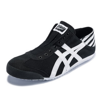 Onitsuka Tiger鬼塚虎休闲懒人鞋一脚蹬男女小白鞋 MEXICO66 PARATY 黑色 41.5