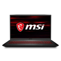 MSI 微星 侠客 GF63 15.6英寸 游戏本 黑色(酷睿i5-10200H、GTX 1650 Max-Q 4G、8GB、128GB SSD+1TB HDD、1080P、IPS、144Hz、10SCSR)