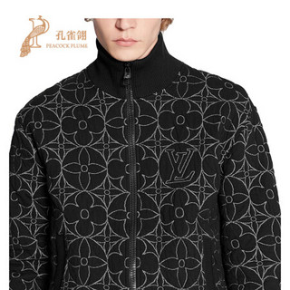 Louis Vuitton/路易威登2020新款男士花卉拉链束腰休闲夹克1A8H5R 黑色 L