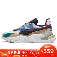 彪马 PUMA 黑标 男女 PUMA x THE HUNDREDS 运动 休闲鞋 373724 01白色-黑色 40码 UK6.5码