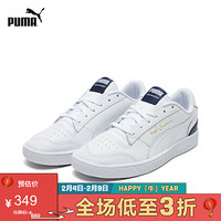 PUMA彪马官方 杨洋娜扎同款新款男女同款休闲鞋 RALPH SAMPSON 370846 白-白 02 37.5