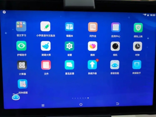 屏幕效果：屏幕分辨率高，显示内容清晰可见