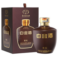 MOUTAI 茅台 白金酒 紫坛 53%vol 酱香型白酒 500ml 单瓶装
