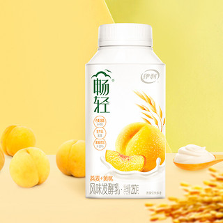 yili 伊利 畅轻 风味发酵乳 燕麦+黄桃味 250g*4瓶