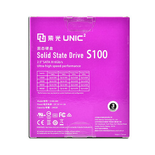 UNIC MEMORY 紫光存储 S100 SATA 固态硬盘 240GB（SATA3.0）