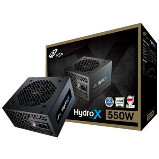 全汉 HGX 550 金牌（90%）非模组ATX电源 550W