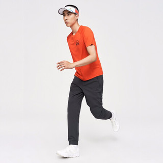 凯乐石 KAILAS户外运动男款功能图案T恤 KG2117508 红橙 3XL