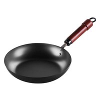 日本极牌铁锅 按开锅数量收费 平底煎锅26(代开锅)