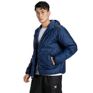 阿迪达斯 ADIDAS 三叶草 男子 LW DWN ZIP THRH 运动 羽绒服 GE1299 S码