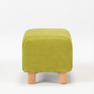 MUJI 棉雪尼尔/沙发主体搁脚凳用沙发套/绿色 绿色 搁脚凳用
