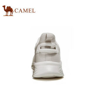 骆驼（CAMEL） 休闲鞋系带时尚透气户外运动鞋男 A112304780 一度灰 38