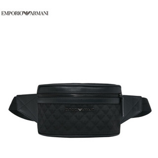 GIORGIO ARMANI 阿玛尼EMPORIO ARMANI奢侈品21春夏EA男士腰包 Y4O312-Y022V BLACK-81336黑色 U