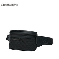 GIORGIO ARMANI 阿玛尼EMPORIO ARMANI奢侈品21春夏EA男士腰包 Y4O312-Y022V BLACK-81336黑色 U