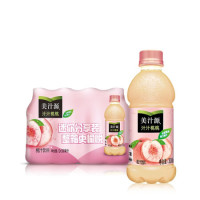 有券的上：Minute Maid 美汁源 汁汁桃桃 桃汁饮料 300ml*12瓶