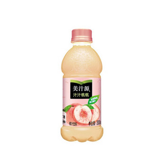 Minute Maid 美汁源 汁汁桃桃 桃汁饮料 300ml*12瓶