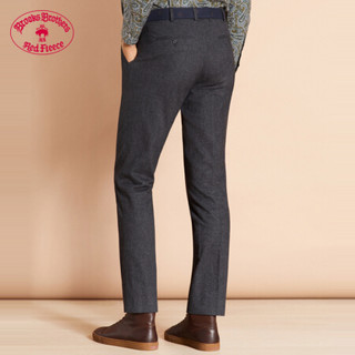 Brooks Brothers/布克兄弟男士棉质修身长裤休闲通勤商务 0006-木炭色 3030