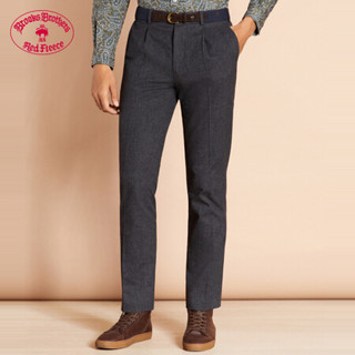 Brooks Brothers/布克兄弟男士棉质修身长裤休闲通勤商务 0006-木炭色 3030