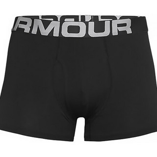 安德玛官方UA Charged男子3英寸运动内裤-3条装Under Armour1363616 黑色001 M