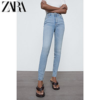 ZARA  09374023407 女士高腰牛仔裤