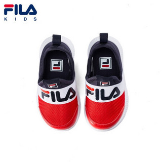 FILA KIDS 斐乐儿童小童2020年新款时尚童鞋休闲运动鞋 火红/传奇蓝-RN 25码/15.5cm