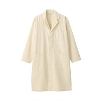 無印良品 MUJI 無印良品  男女通用 印度棉 牛仔 大衣 原色 XXS-XS