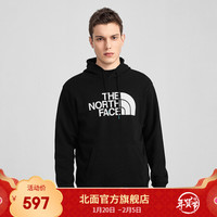 TheNorthFace北面针织卫衣中性款户外舒适保暖上新|4U8Y JK3/黑色 XL