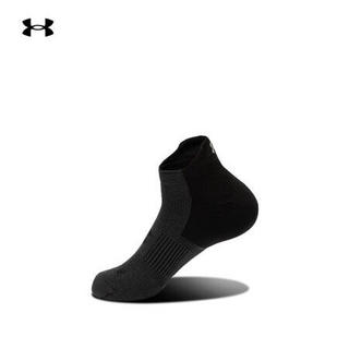 安德玛官方UA Armour男女跑步运动袜Under Armour1361164 黑色001 M